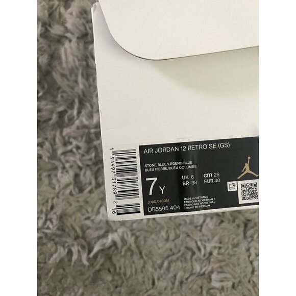 AIR‎ Jordan 12 Retro Indigo Size 7Y - Picture 9 of 10